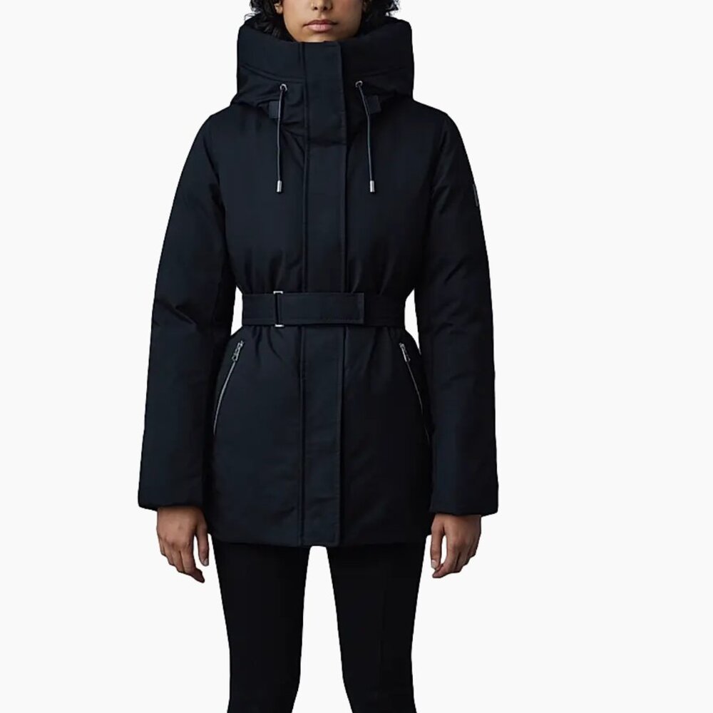 NWT JENI-F 2-in-1 down parka with removable bib in Black Brand New in Bag